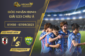 Nhận Định Soi Kèo U23 Nhật Bản Vs U23 Pakistan, 1h30 Ngày 7/09/2023