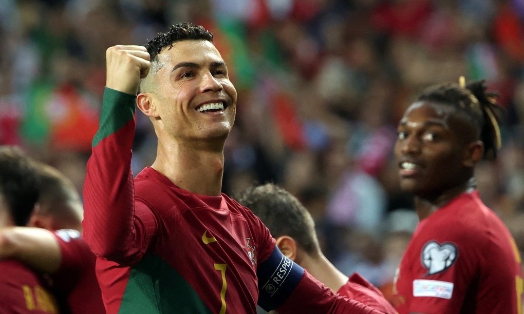 Ronaldo lên dẫn đầu danh sách ghi bàn năm 2023 